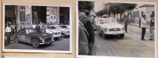 Borgward Isabella at Mille Miglia 1958 ten Factoryphotos (10429)